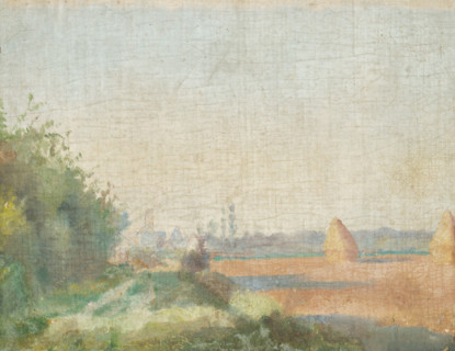 Study of Summer Landscape, 1890-1900.
