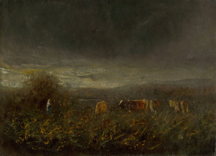 Evening at the Pasture, 1880-1885.