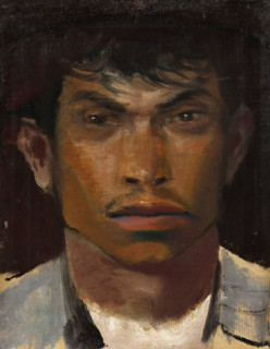 Head of a Gypsy, 1910-1914.