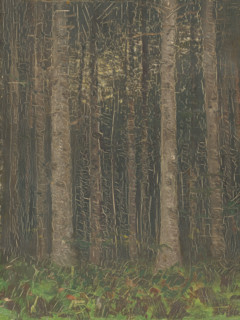 Forest Interior, 1880-1885.
