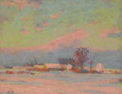 Winter evening, 1925-1930.