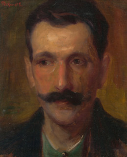 Man's Head, around 1900.