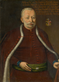 Portrait of Imrich Horváth-Stansith, early 18th century.