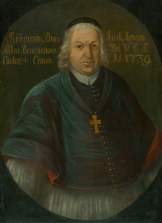 Jakub Jozef Repassy, Canon and Titular Abbot of Spis, 1739.Probably by Ján Gottlieb Kramer.