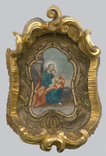 Saint Joseph with Jesus, 18th century.