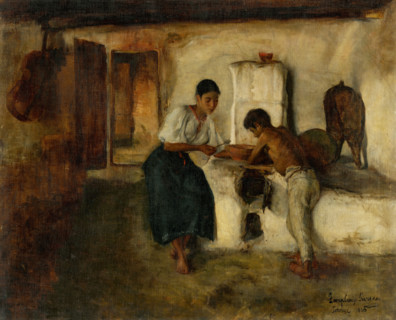 Lunch of the poor, 1886.