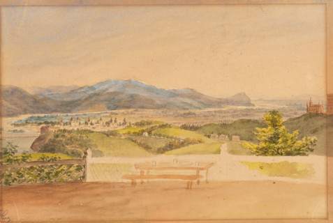 View of the city, 1870-1875.