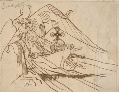 The Dying Svatopluk, 1880-1890.