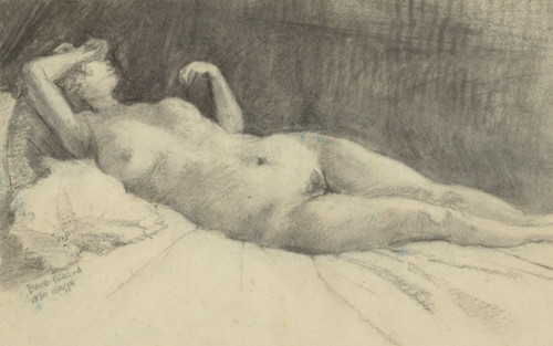 Reclining woman nude, 1924-1927.