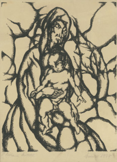 Mother with child, 1927.
