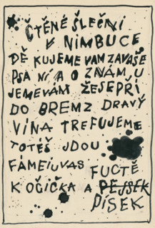18. Talking about a dog and a cat, around 1928. Additional Info: Illustrations for the book - Josef