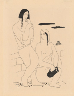 Lovers (Song, Pastoral), around 1929-1930.