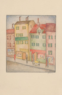 Street with a Confectionery Shop, 1926-1928.