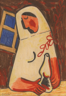 Seated Woman, around 1938.