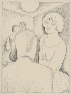 In the Café, around 1927.