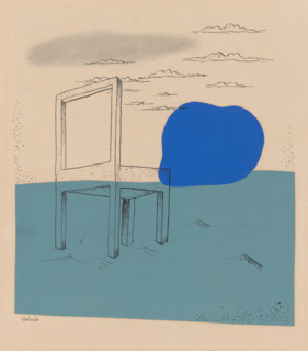 Landscape with a chair, 1929-1930.