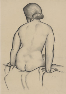 Seated Nude, 1924-1925.