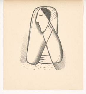 Mourning woman, 1938.