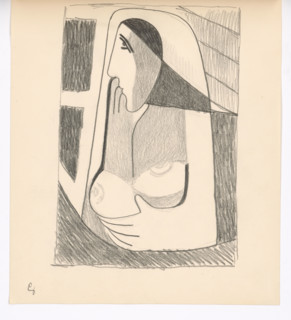 Woman by the window, 1938.