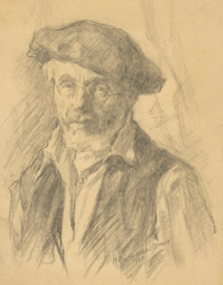 Self-portrait, 1945.