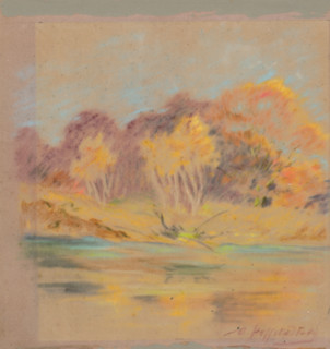 At the Vah River, 1950.