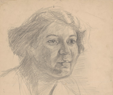 Portrait study, 1905-1915.