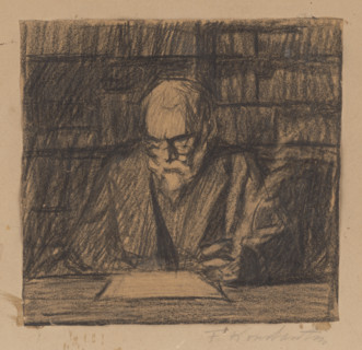 Study of a man, 1909-1914.
