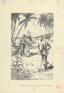5.-Will you come back?, 1953. Additional Info: Illustration for the novel by J.Niznansky The