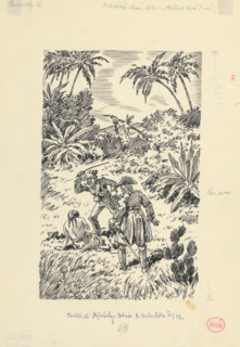 7.- Why are you beating her?, 1953. Additional Info: Illustration for the novel by J.Niznansky The