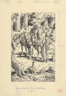 30.-Why aren't you going to leave?, 1953. Additional Info: Illustration for the novel by J