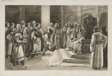 Rastislav's message in Constantinople, 1934.