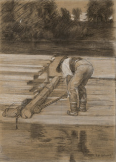 Raftsman, 1900-1905.