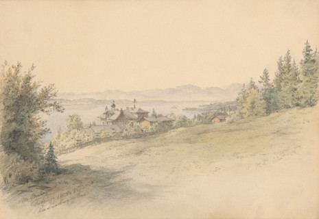 View of the Beringer villa, 1882.