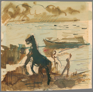 At the water, 1940-1949.