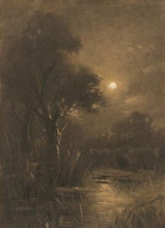Evening landscape, 1892.