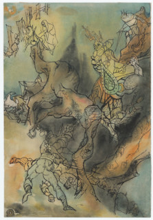 Study for a Full-Page Illustration for a Fairy Tale, 1940-1944.