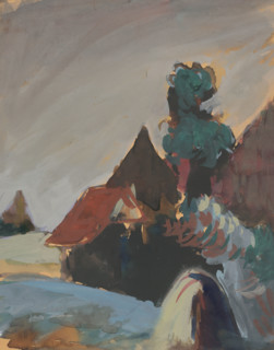 Village cottages, 1940/1944.