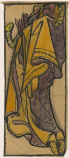 Design for a glass window I., 1940-1944.