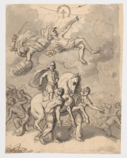 Emperor Joseph's victorious battle, 2nd half 18th century.