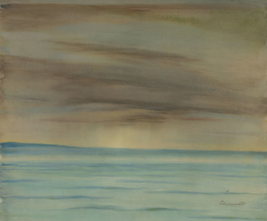 Sunset by the sea, 1935.
