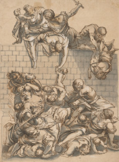 Massacre of the innocents, 2nd half 16th century.