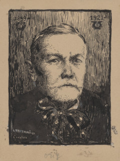 Portrait study of P.O.Hviezdoslav, 1921.