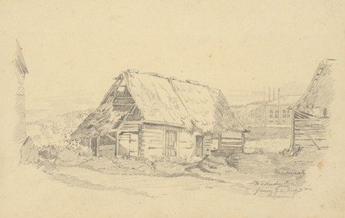 Study from Ganovce, 1874.