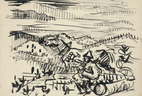 On the ridge, 1930s.