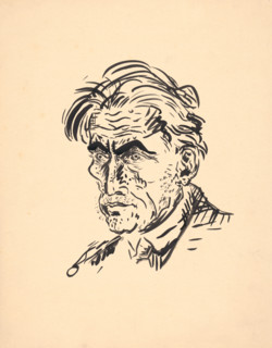 Male portrait II., 1940s.
