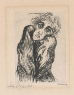 The sick (Die Kranke), 1920-1929.