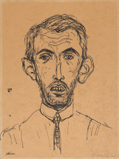 Singing Man (Self-Portrait), 1920-1929.