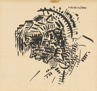 Head (Self-portrait as P. Kubincan), c1930.