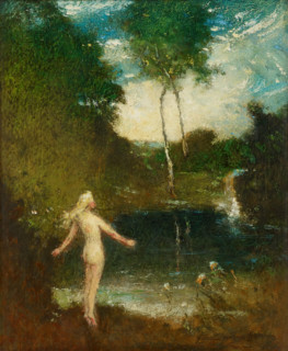 The Diver, about 1908-1915. Creator: Elliott Daingerfield.