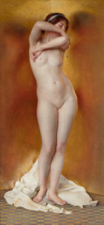 Glow of Gold, Gleam of Pearl, 1906. Creator: William McGregor Paxton.